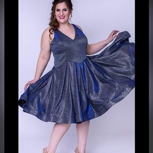 Plus sized homecoming dress